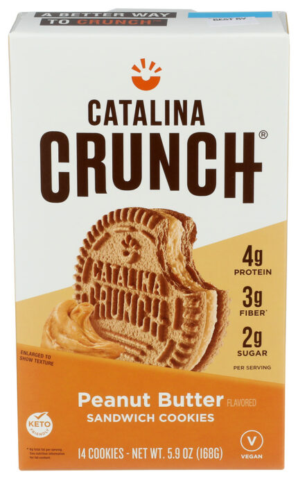 Catalina Crunch Cookie Sndwch Pnut Bttr 5.92 Oz