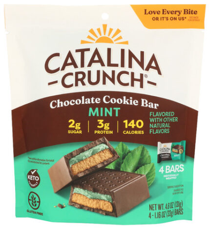 Catalina Crunch Choc Bar Cookie Mint 4.64 Oz
