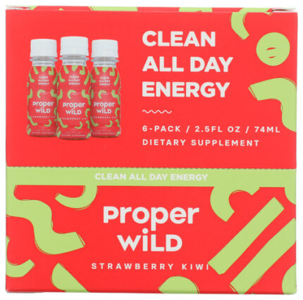 Proper Wild Shot Strawberry Kiwi 6Pk 15 Fo