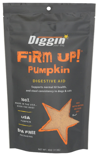 Diggin Your Dog Pet Supplmnt Firm Up 4 Oz