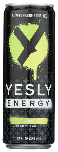 Yesly Water Drink Energy Lime 12 Fo