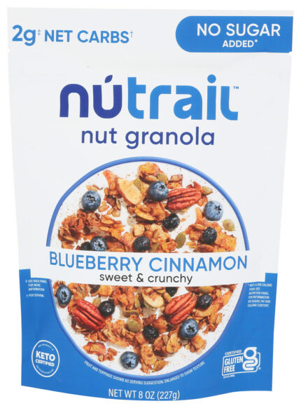 Nutrail Granola Kt Blubrry Cnnmn 8 Oz