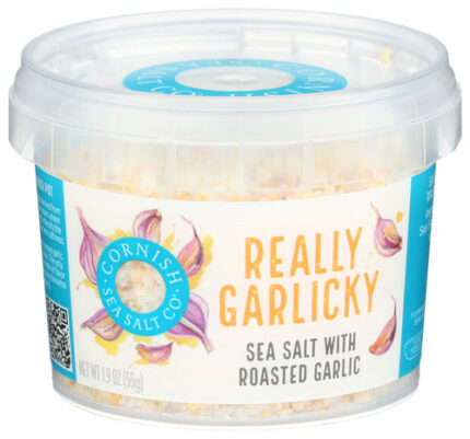 Cornish Sea Salt Sea Salt Really Garlicky 1.90 Oz