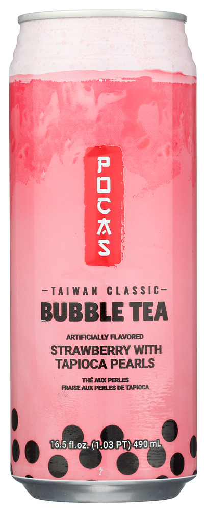 Pocas Tea Bubble Strawberry 16.50 Fo