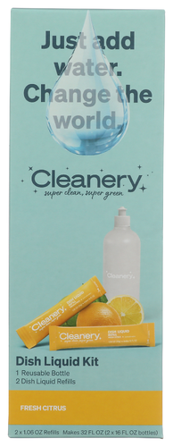 Cleanery Dish Lqd Kit Citrus 1 Kt