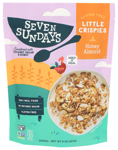 Seven Sundays Cereal Honey Almond Lc 8 Oz