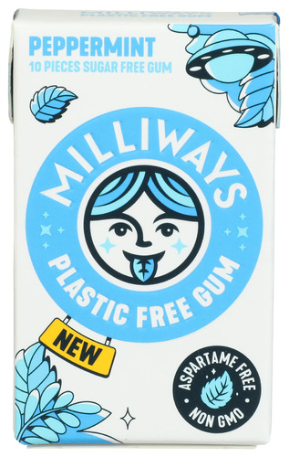 Milliways Gum Milliways Pepermint 10 Pc