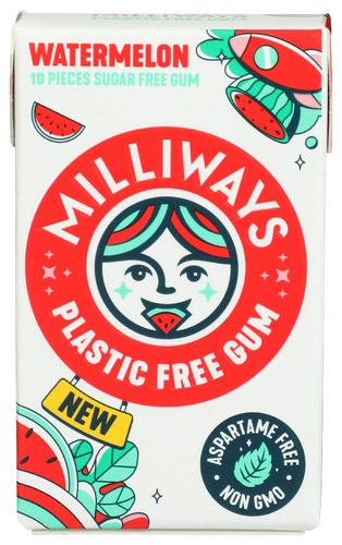 Milliways Gum Milliways Watermelon 10 Pc
