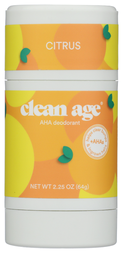 Clean Age Deodorant Stick Citrus 2.25 Oz