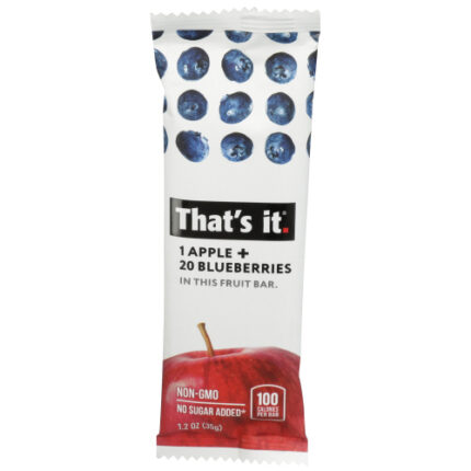 Thats It Bar Fruit Apple Bluebry 1.20 Oz