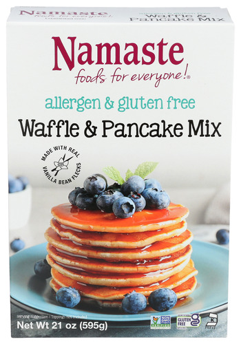 Namaste Foods Mix Waffle & Pncke Wfgf Df 21 Oz