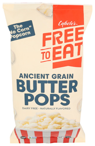 Cybeles Pops Butter Ancnt Grain 4 Oz