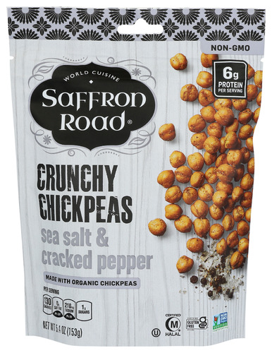 Saffron Road Chickpea Crnch Slt Pepper 5.40 Oz