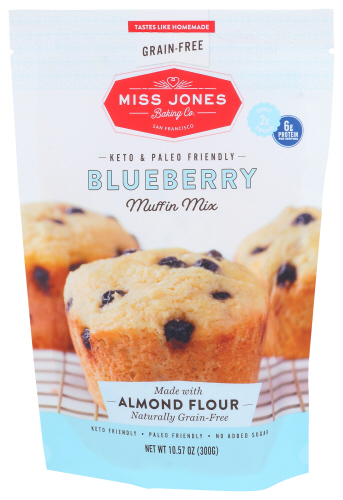 Miss Jones Baking Co Mix Blueberry Muffin 10.57 Oz