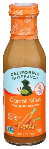 California Olive Ranch Dressing Carrot Miso Vng 8 Fo