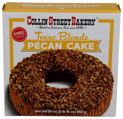 Collin Street Bakery Cake Texas Blonde Pecan 1.88 Lb