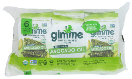 Gimme Seaweed Sslt Avo Oil Org 0.95 Oz