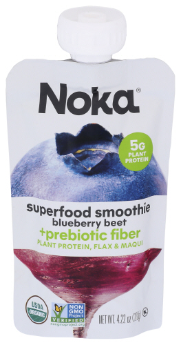 Noka Smoothie Bluebry Beet 4.22 Oz