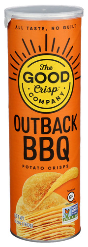 The Good Crisp Company Crisps Outback Bbq 5.60 Oz