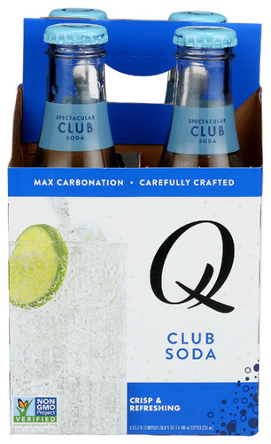 Q Tonic Club Soda 4Pk 26.80 Fo