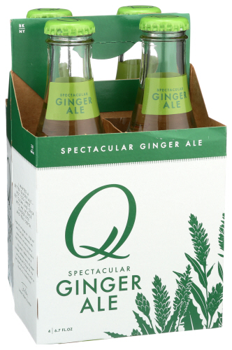 Q Tonic Ginger Ale 4Pk 26.80 Fo