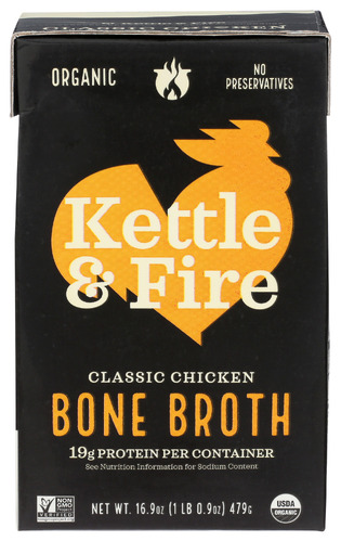 Kettle And Fire Broth Chicken Bone 16.90 Fo