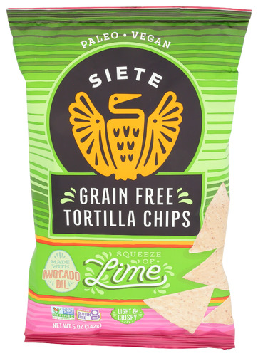 Siete Chip Tortilla Lime 5 Oz