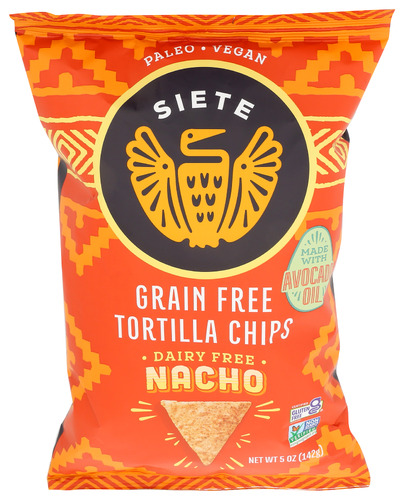 Siete Chip Tortilla Nacho 5 Oz