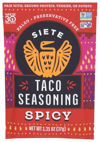 Siete Seasoning Taco Spicy 1.30 Oz