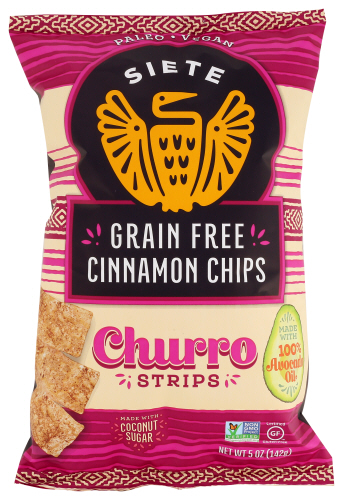 Siete Churro Strips 5 Oz