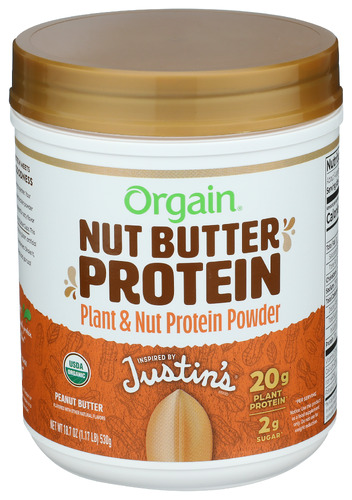 Orgain Protein Nut Pb 18.70 Oz
