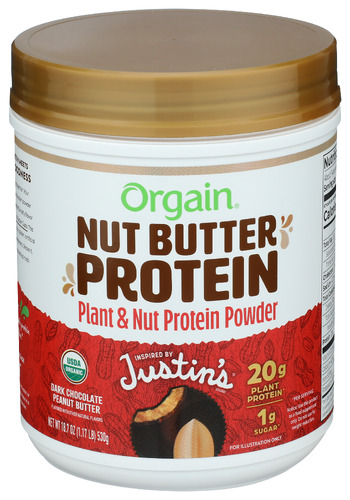 Orgain Protein Pwdr Nut Pb Choc 18.70 Oz