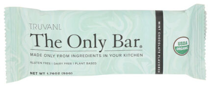 Truvani Bar Mint Chocolate 1.76 Oz