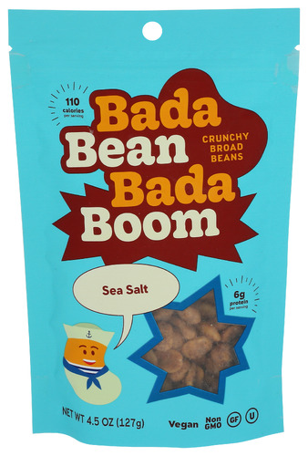 Bada Bean Bada Boom Crisps Bean Sea Salt 4.50 Oz
