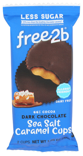 Free2B Foods Chocolate Dk Seaslt Crml 1.10 Oz