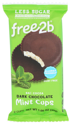 Free2B Foods Choc Drk Cup Mint 1.05 Oz
