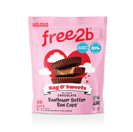 Free2B Foods Choc Cup Mini Valentines 10.58 Oz