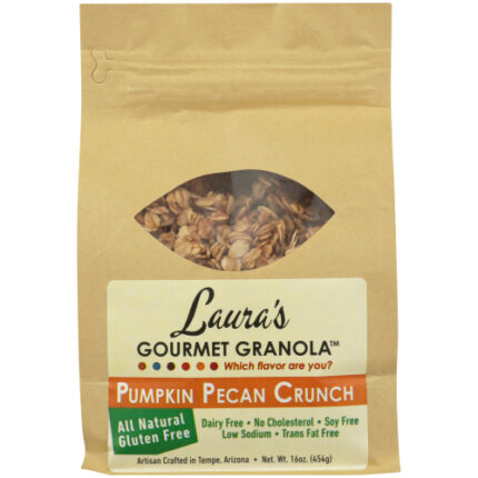 Lauras Gourmet Granola Granola Pumpkin Pecan 16 Oz