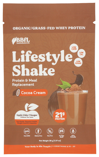 Bbfl Whey Prtn Cocoa Crm Pkt 38.50 Gm