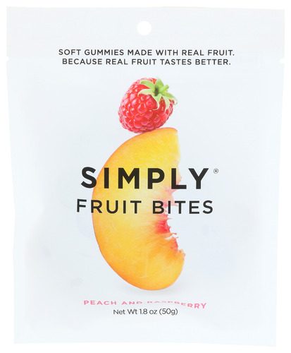 Simply Gummies Rr Pch Rspbry 1.80 Oz