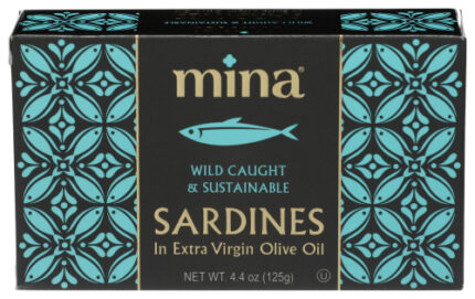 Mina Sardines Extra Virgn Ooil 4.40 Oz
