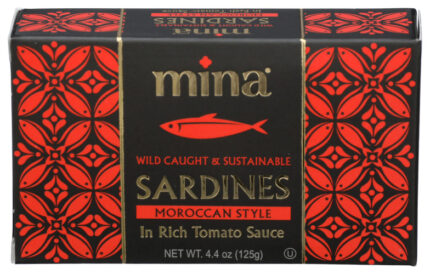 Mina Sardine Morcn Tomato Sce 4.40 Oz