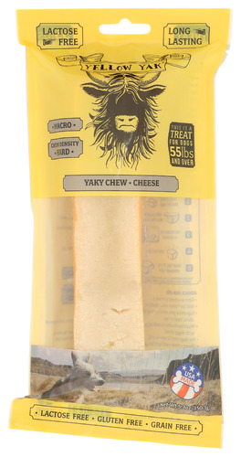 Yellow Yak Treat Dog Yak Chew Macro 5.30 Oz