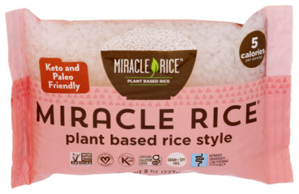 Miracle Noodle Rice Miracle 8 Oz