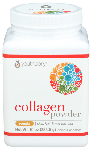 Youtheory Collagen Powder Vanilla 10 Oz