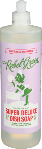 Rebel Green Soap Dish Lvndr Grpfrt 16 Oz