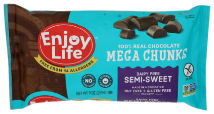 Enjoy Life Chips Baking Mega Chunks 9 Oz