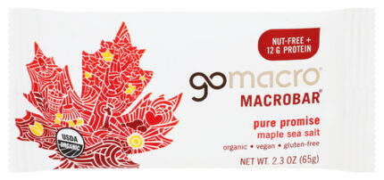 Gomacro Bar Macro Mple Ssalt 2.30 Oz