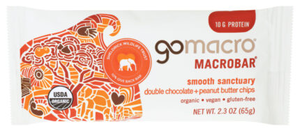 Gomacro Bar Dbl Choc Pnut Bttr 2.30 Oz