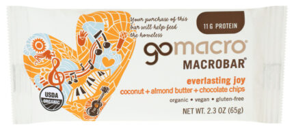 Gomacro Bar Ccnt Alm Bt Ch Chp 2.30 Oz